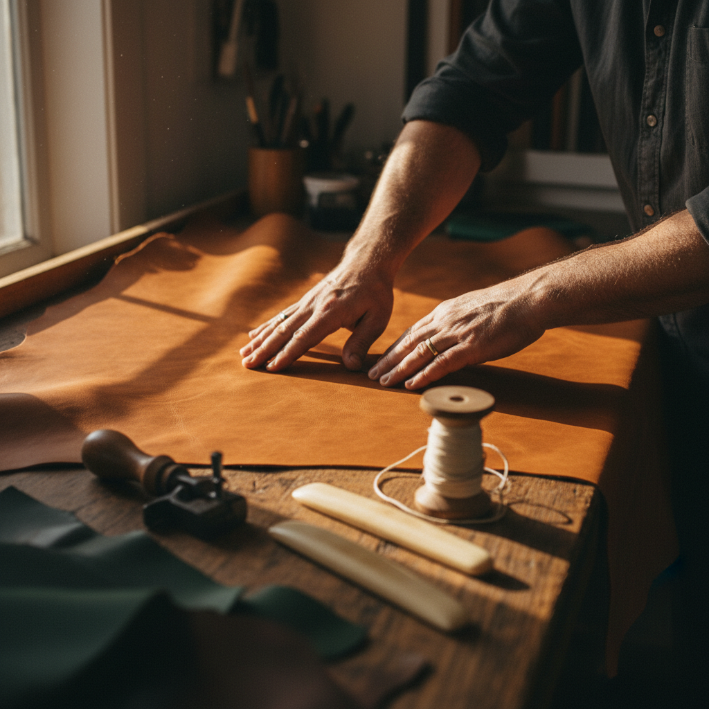 top grain leather