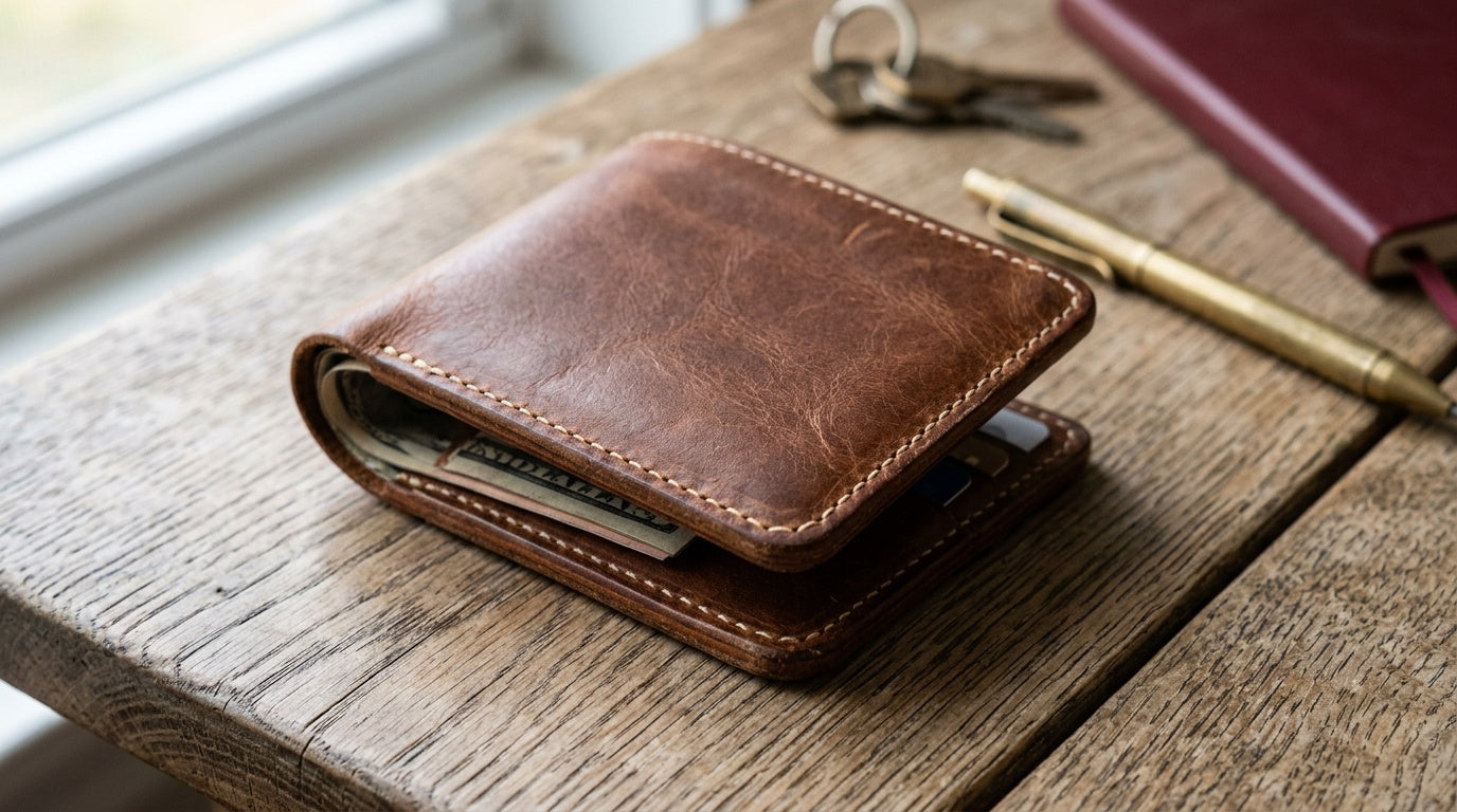 leather vs vegan Loved Office Wallets Gifts