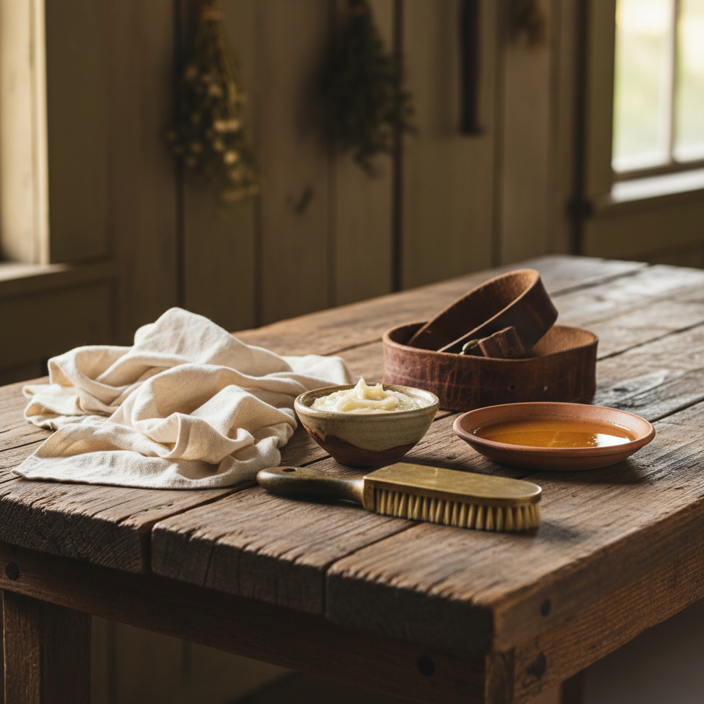 how to clean a leather wallet