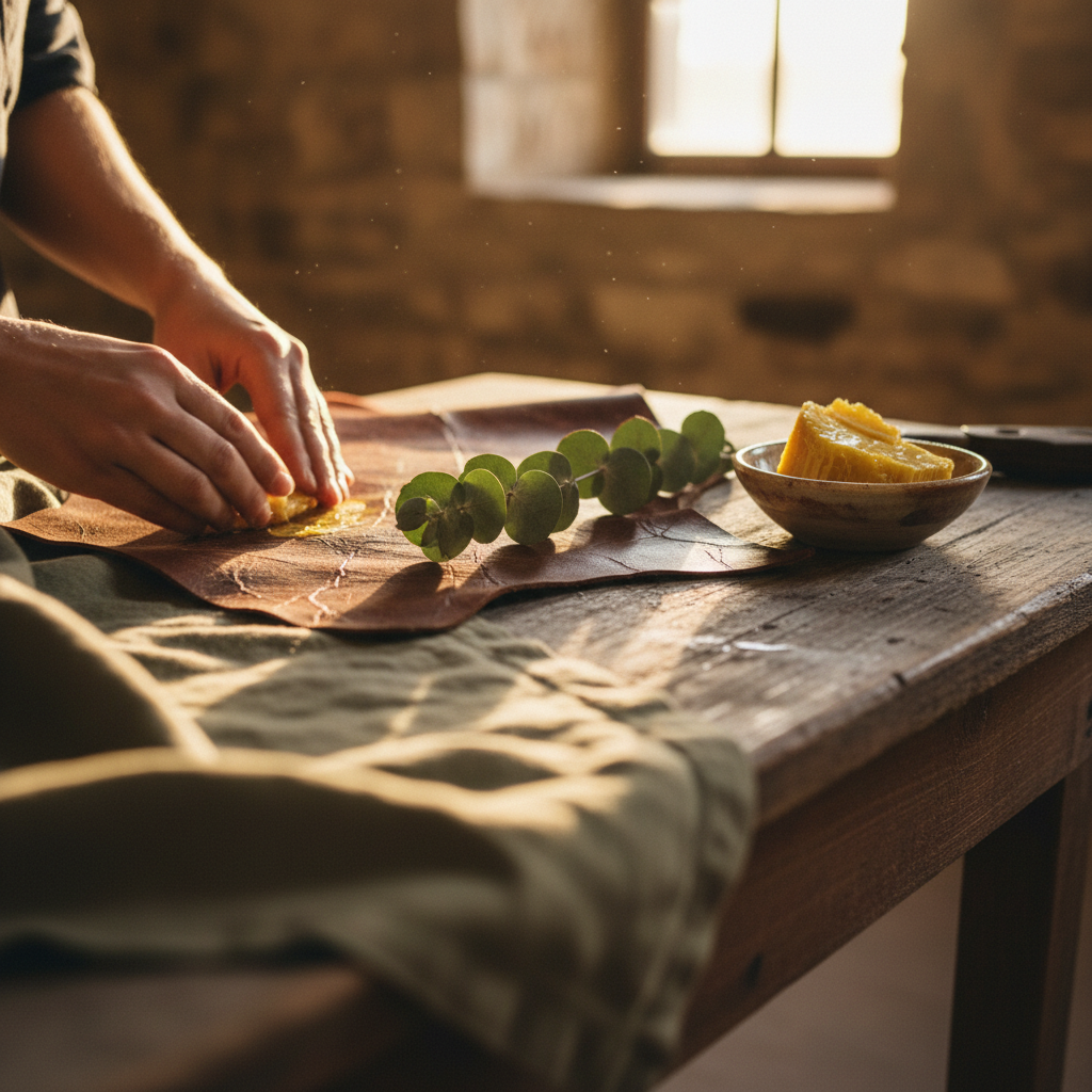 how to clean wallet leather