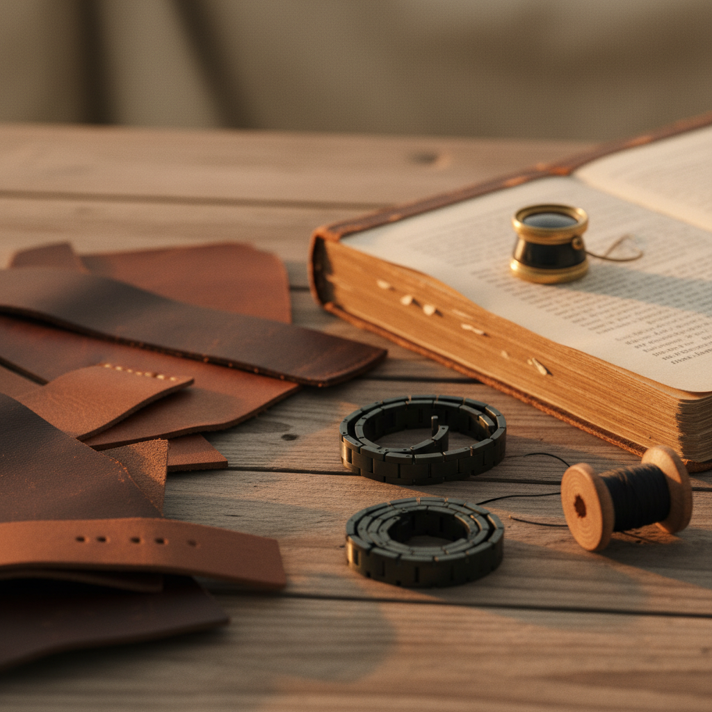 leather or metal watch strap