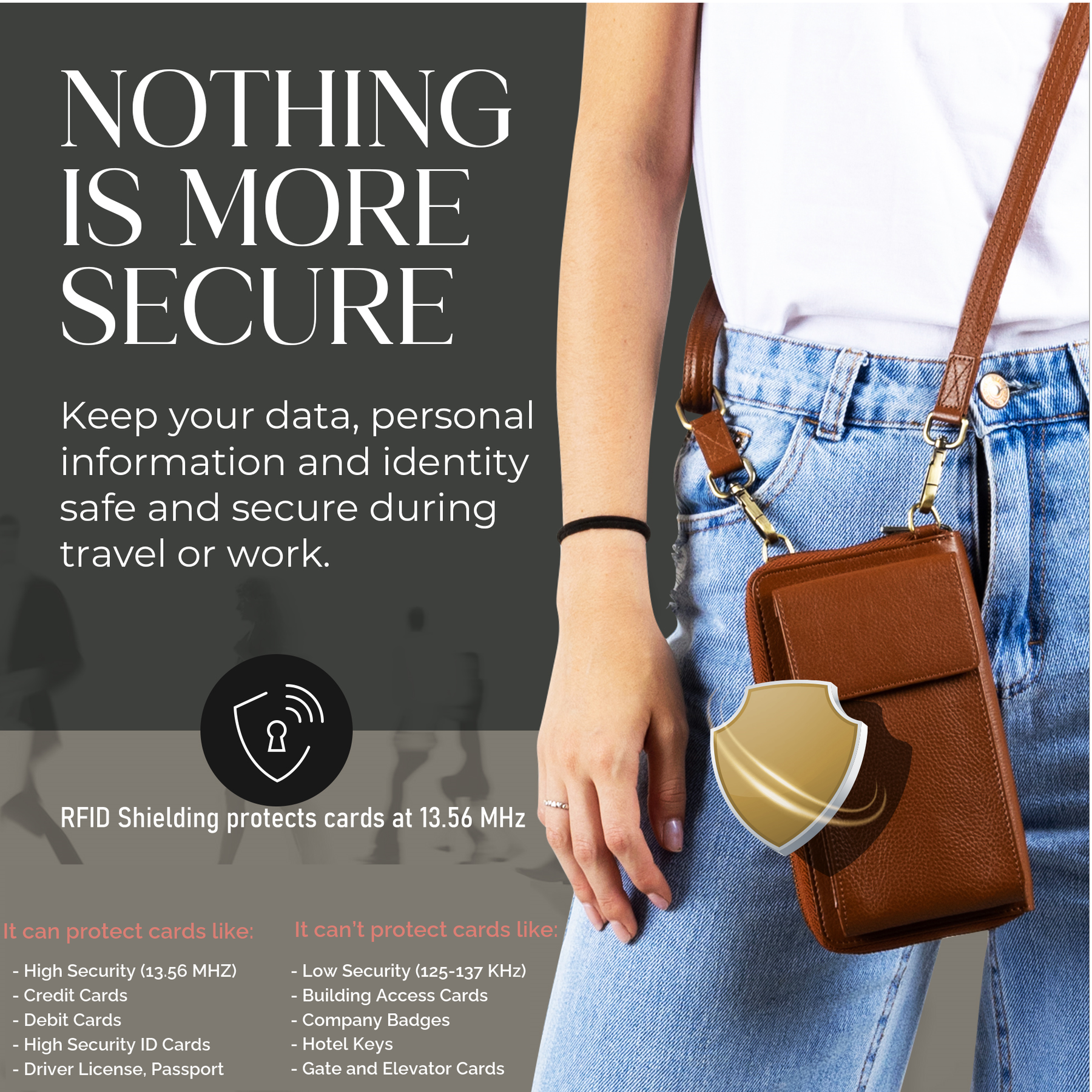 Crossbody Purse Wallet for Women | RFID, Anti-Theft & Gift-Ready – Bull ...