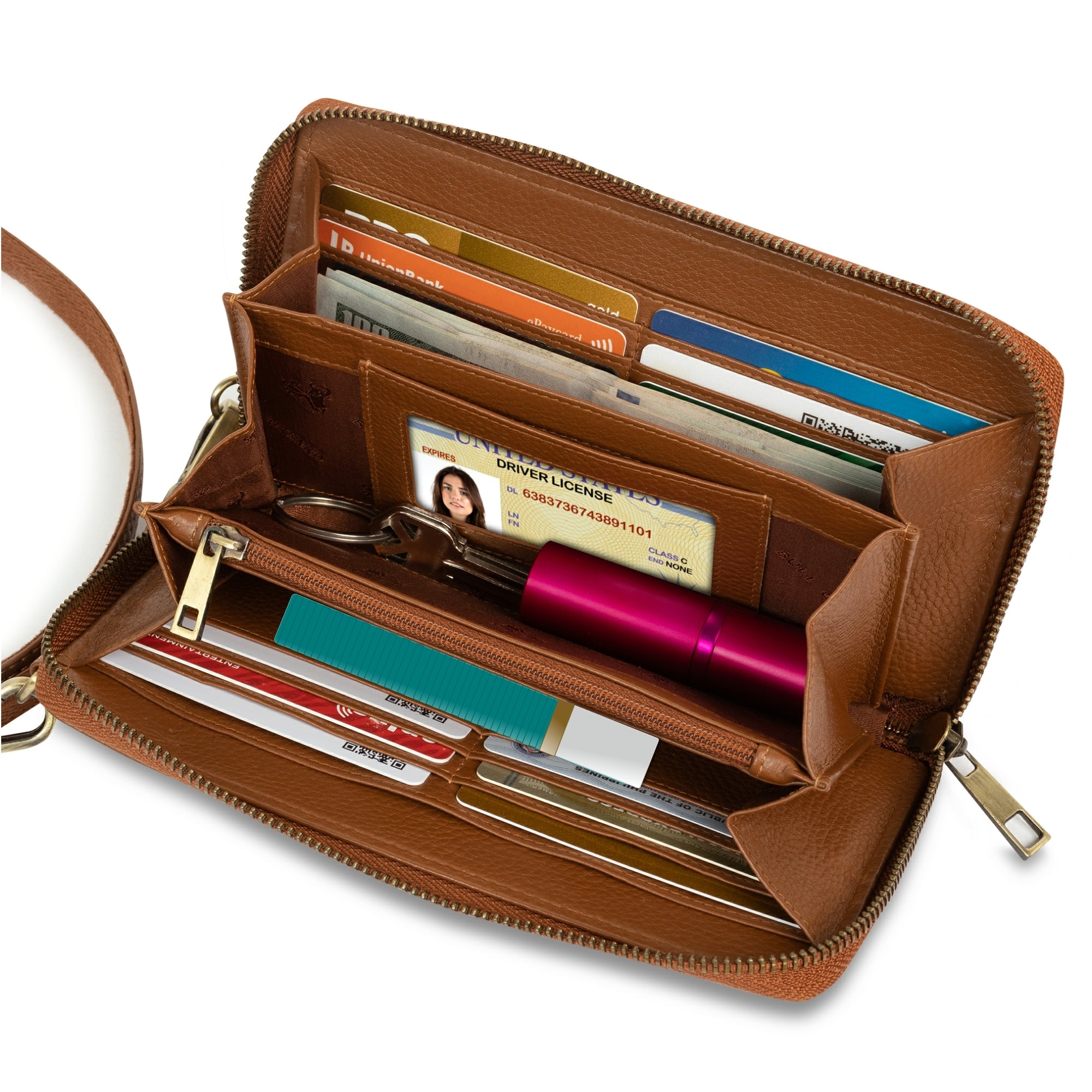 Crossbody Wallet Purse Brown Shades – Bull Guard