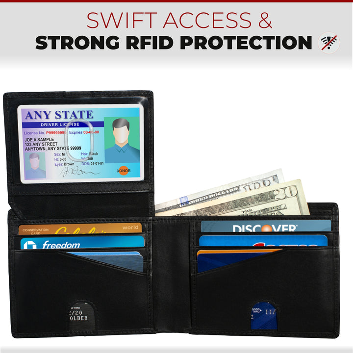 Bifold with Flip Up ID