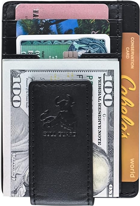 Magnetic Money Clip Card Case Slim