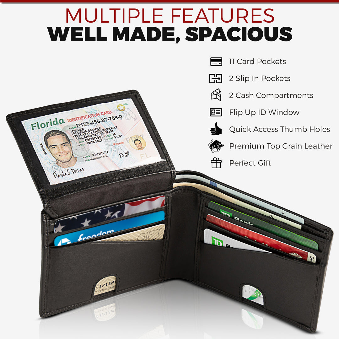 Bifold with Flip Up ID