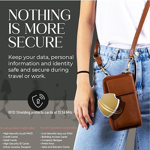 Leather wallet discount with shoulder strap