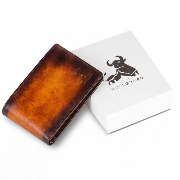 Bifold Slim with or without Airtag - rustic trail brown no airtag