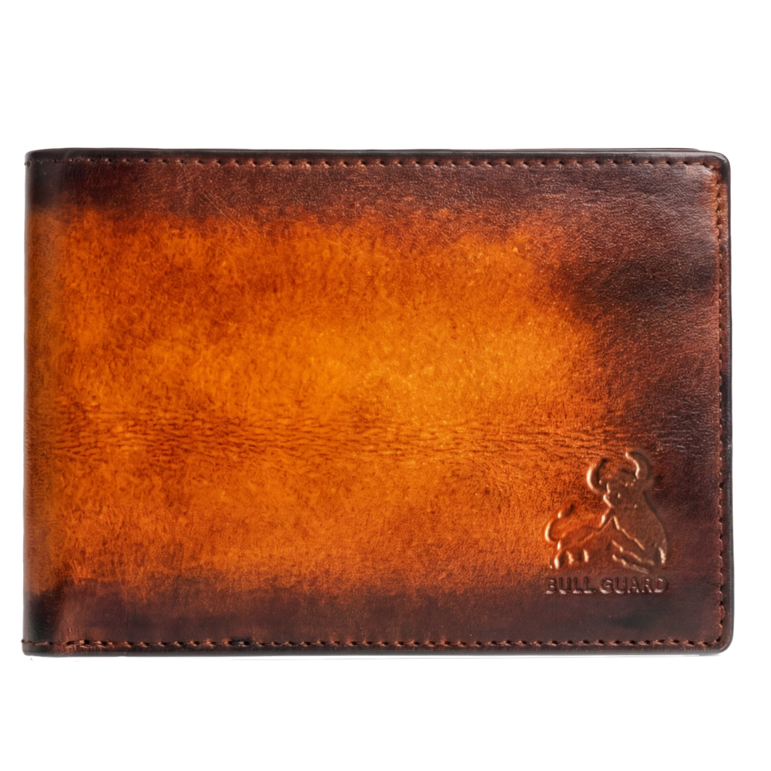 Bifold Slim with or without Airtag - rustic trail brown no airtag