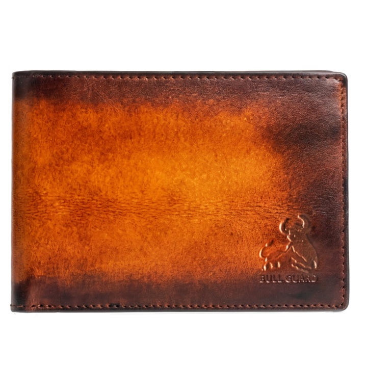 Bifold Slim with or without Airtag - rustic trail brown no airtag